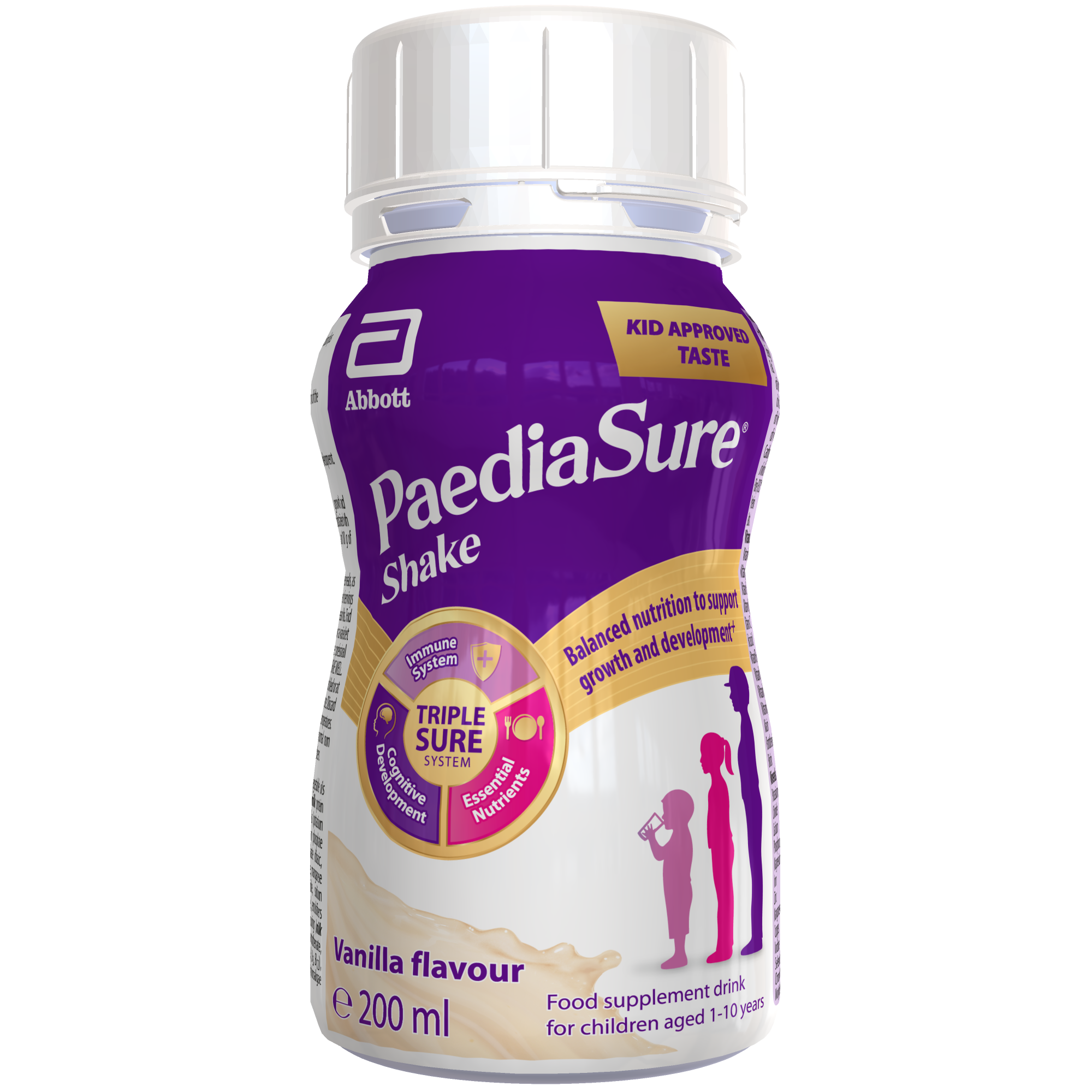 U60-042-000_PaediaSure Shake_INT-56_S883_200ml_OL_3D_F